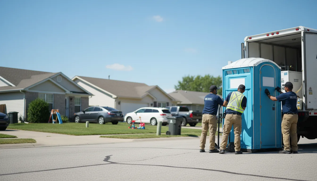 Standard Porta Potty Rentals in Valmeyer, IL near me